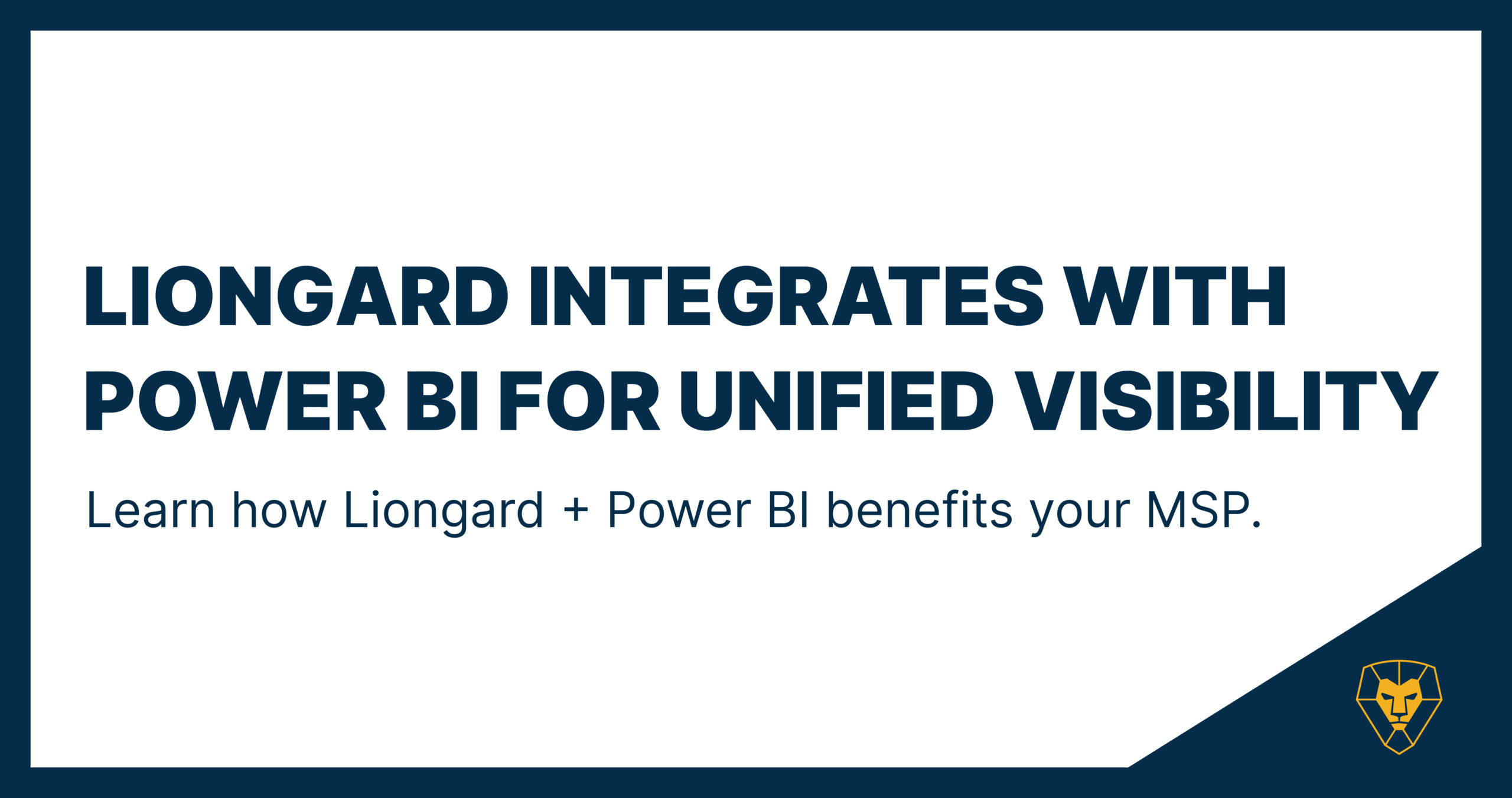 Liongard Integrates with PowerBI for Unified Visibility