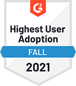 Highest User Adoption Fall 2021