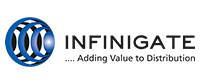 Logo for Infinigate, a Liongard distribution channel partner based in Germany