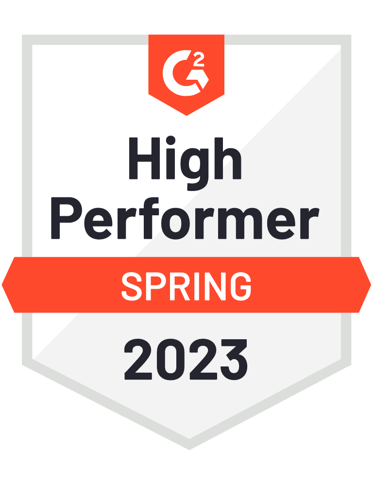 G2 Network High Performer - Spring 2023