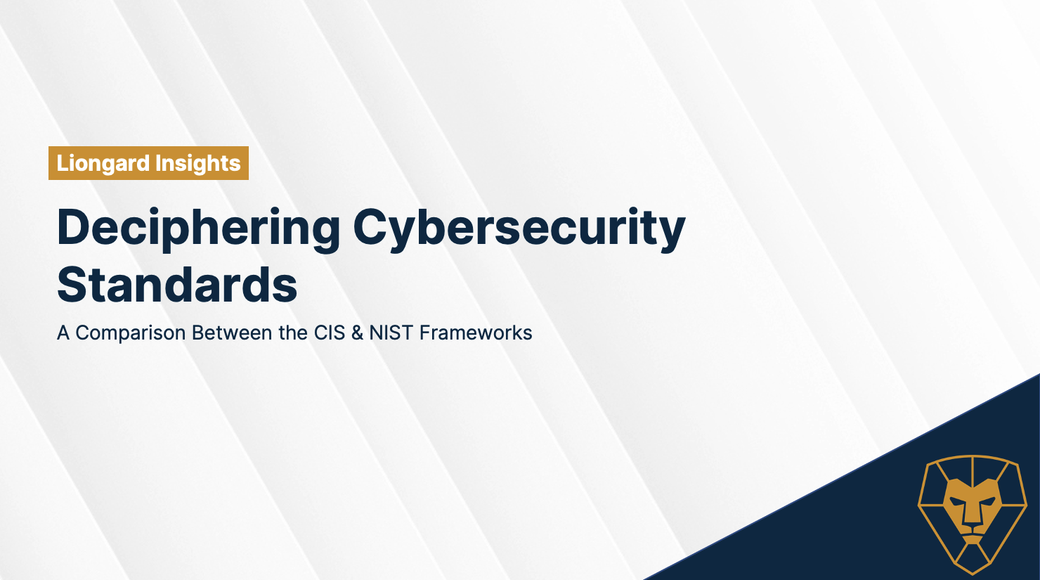 Deciphering CyberSecurity Standards