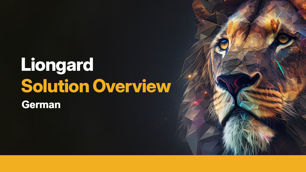 Liongard Solution Overview – German Version